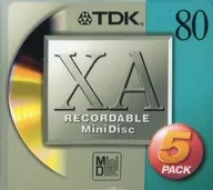 TDK 録音用ミニディスク XA80 80分 5枚パック [MD-XA80X5]