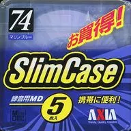 AXIA Recording MD Slimcase 74 min 5 Pack Pack [MD SL MB74X5P C]