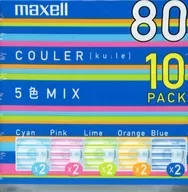 Hitachi Maxell Mini Recording Disk COULER 5-color MIX 80 minutes 10-pack [CUMD80MIX. 10P]