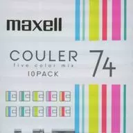 Hitachi Maxell Mini Recording Disk COULER 74 min 10 Pieces Pack [CUMD74MIXB. 10P]