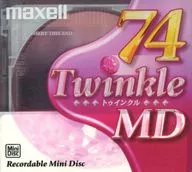 日立マクセル 録音用ミニディスク Twinkle MD 74分 1枚 (ピンク) [TMD-74PK]