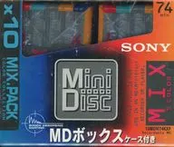 ソニー 録音用ミニディスク MDボックスケース付 74分 10枚パック [10MDW74KXP]