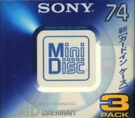 ソニー 録音用ミニディスク 74分 3枚パック [3MDW-74DL]
