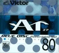 日本ビクター 録音用ミニディスク BLUE DISC Ar 80分 1枚 [MD-80LB]