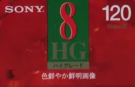 ソニー Hi8 ビデオカセットテープ 8HG 120 120分 [P6-120HG3]