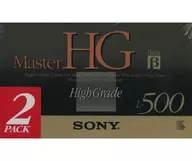 Sony Beta Video Cassette Tape Master HG L-500 2-Volume Pack [2L-500MHGB]