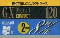 日立マクセル 8mm用ビデオカセットテープ GX Metal Compact 120分 2巻パック [PS-120GXC-2P]