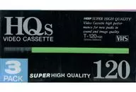KEEP VHSビデオカセットテープ T120HQs 120分 3巻パック [HQs120]
