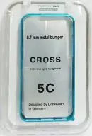 iphone用 0.7mm METAL BUMPER (ターコイズブルー)
