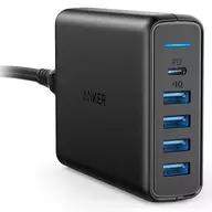Anker PowerPort I PD-1 PD & 4 PowerIQ (Preto) [A2056511]
