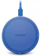エレコム Qi規格対応ワイヤレス充電器 (ブルー) [W-QA03XBU]