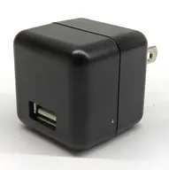 京ハヤ USB充電器 キューブ型 1ポートタイプ (ブラック) [JK2100BK]
