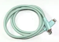 Anker USB-C ＆ ライトニング ケーブル PowerLine III Flow 0.9m (ミントグリーン) [A8662061]