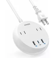 Anker 516 Power Strip USB Tap + Power Tap 1.5m (branco) [A2767522]