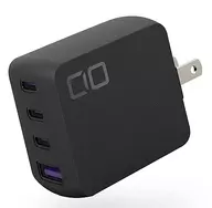 CIO AC充電器 USB 4ポートタイプ 65W Nova Port QUAD Quick Charge対応 (ブラック) [CIO-G65W3C1A-N-BK]