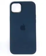 アップル iPhone 14 Plus シリコーンケース MagSafe対応  (ストームブルー) [MPT53FE/A]