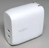 Belkin BoostCharge Pro Dual USB-Cウォールチャージャー PPS 60W (ホワイト) [WCB010dqWH]