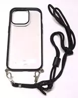 グルマンディーズ IIIIfit Loop iPhone14 Pro/13  Pro対応ケース (ブラック) [IFT-134BK]