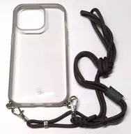 グルマンディーズ IIIIfit Loop iPhone14 Pro/13  Pro対応ケース (スモーク) [IFT-134SK]