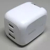 BELKIN BoostCharge Pro 3ポートGaN充電器70W (ホワイト) [WCH018qcWH]