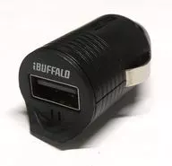 バッファロー Androidスマートフォン/タブレット用USBシガーチャージャー 1ポートタイプ [BSMPBDC01BK]