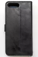 iPhone 8 Plus用ソフトレザーカバー(ブラック)[PM-A17LPLFYBK]