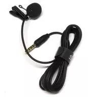 simorr 3.5mm Lavalier Microphone(ブラック) [3388]