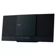 東芝 スリム型サウンドシステム FMラジオ/CD/MP3対応 大口径フルレンジスピーカー搭載 (ブラック) [AX-WSS60(K)]