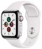 Apple Watch Series5 40mm GPS+Cellular型号(不锈钢/白色运动带)[MWX42J/A]