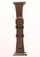 エレコム Apple Watch(41mm/40mm/38mm)用 ＆me ソフトレザーバンド (ココアブラウン) [AW-41BDLJBR]