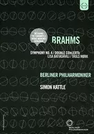 BRAHMS DOUBLE CONCERT BERLINER PHILHARMONIKER SIR SIMON BATTLE []