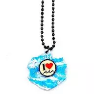 AAA え～ボタンネックレス(白) ファンクラブ限定