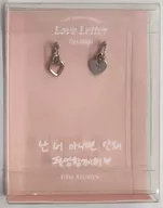 シウミン EXO LOVE LETTER EARRINGS(ピアス) 「SM ARTIST LOVE SEASON OFFICIAL MD」 SMTOWN＆STOREグッズ