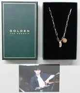 ジョングク(BTS/防弾少年団) ネックレス 「Jung Kook Exhibition ‘GOLDEN ： The Moments’」