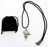 Sleeping Lion Heart Leather String Necklace "FINAL FANTASY VIII"