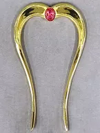 Tiara Nimata Kanzashi (Moon) "Bijoshi Senshi Sailor Moon Crystal× Kanzashiya Wargo"