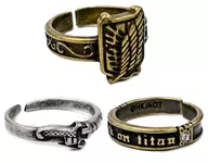 Motif Design Ring 3-Type Set "Attack on Titan the Real" Universal Studios Japan Limited