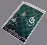 灶门炭治郎项链&耳环SET日本环球影城2021限定