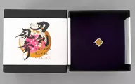 鶴丸国永 リング 蒔絵-彩- シルバー 山吹 7号 「刀剣乱舞-ONLINE-×U-TREASURE」