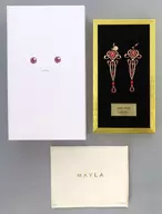 Kyoko Sakura Iconic Ear Objet Pierce Type Original Set "PUELLA MAGI MADOKA MAGICA ×mayla Classic"