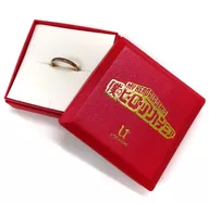 ホークス メッセージリング シルバー(ピンクゴールドコーティング) 11号 「僕のヒーローアカデミア×U-TREASURE」