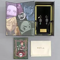 竈門炭治郎 アイコニックイヤオブジェ イヤリング ～鍔～ 「鬼滅の刃×Produced by MAYLA」