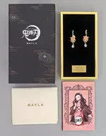 竈門禰豆子 アイコニックイヤオブジェ イヤリング ～オリジナル～ 「鬼滅の刃×Produced by MAYLA」