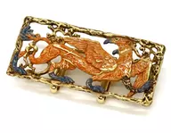 天犬 ブローチ 「十二国記」