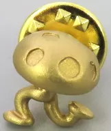 あるくキノコ 真鍮のピンブローチ 「MOTHER」