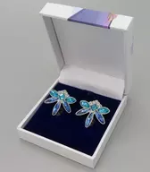 エルサモチーフ(ブルー) イヤリング 「アナと雪の女王2」 ディズニーストア限定