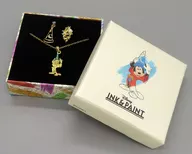 ミッキー(ファンタジア) ネックレス・イヤリング セット INK＆PAINT 「ディズニー」 ディズニーストア限定