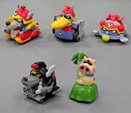 Conjunto de 5 tipos "Movie Yatterman New Yatter-mech! Grande reunião! Grande batalha na terra dos brinquedos! Koron! Mini Mini Cholo Q" Campanha limitada de Lawson em 2008