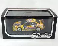 1/43 FUJITSUBO hpi IMPREZA 2005 DUNLOP #2 (amarelo x laranja x branco) [931]