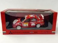 1/18三菱Lancer Evolution VI Wrc Larry Monte Carlo 2000年大赛冠军MICHELIN#1(红色×白色)[77140]